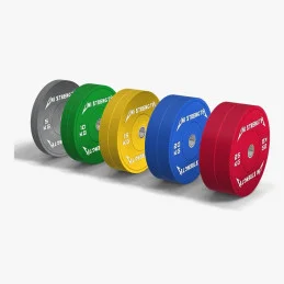 PACK Disques de poids Bumper Plate Multicolor Set 150 kg