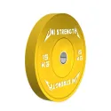 PACK Disques de poids Bumper Plate Multicolor Set 150 kg - vue 4
