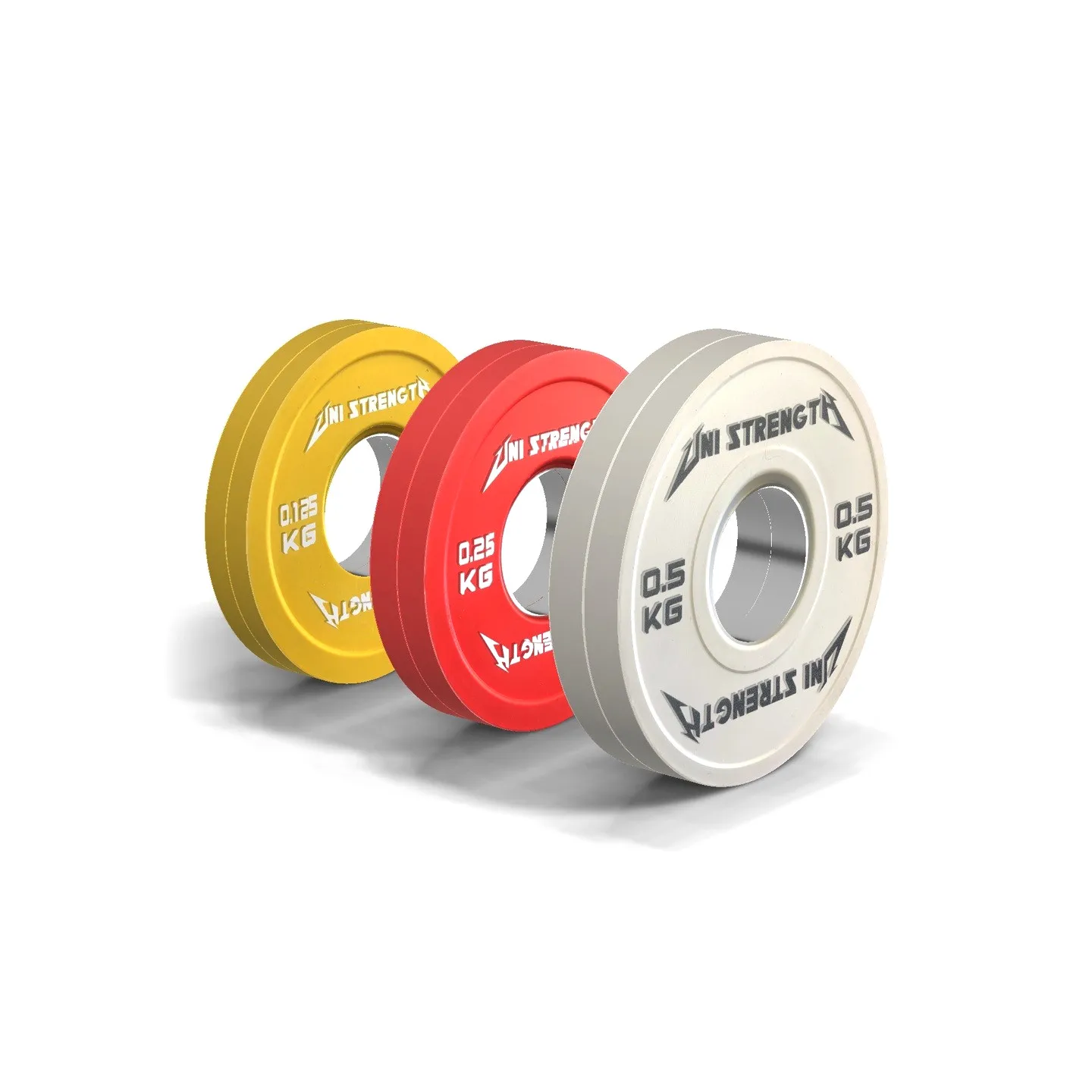 Pack Poids Olympiques de Précision 1,75 kg | 3 Paires 0,125 à 0,50 kg | ±10 g - vue 7