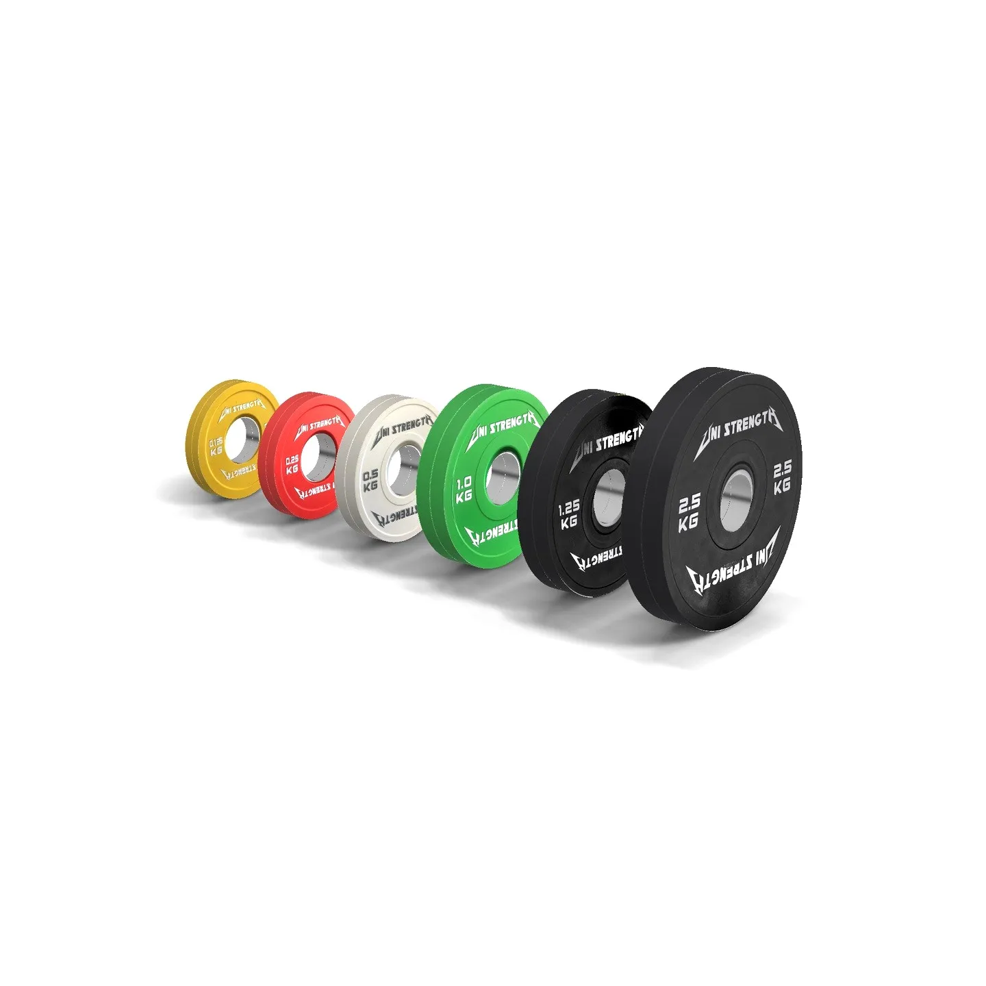 Pack Poids Olympiques de Précision 11,25 kg | 6 Paires 0,125 à 2,5 kg - vue 10