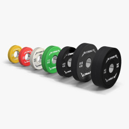 Pack de discos olímpicos de precisión 21,25 kg Uni Strength