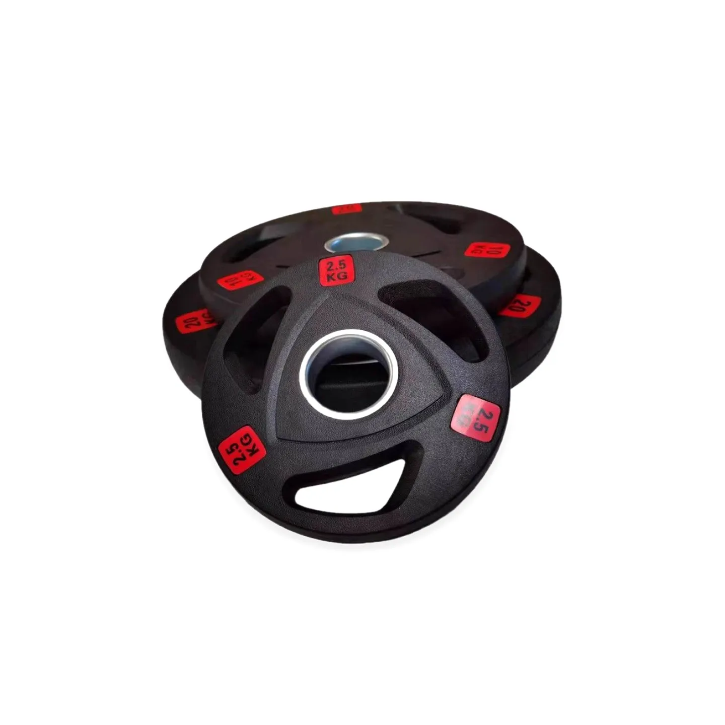 Olympic Weight Training Rubber Plates - view 17