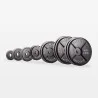 Set disques olympiques en fonte 147,5 kg