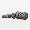 Set disques olympiques en fonte 187,5 kg