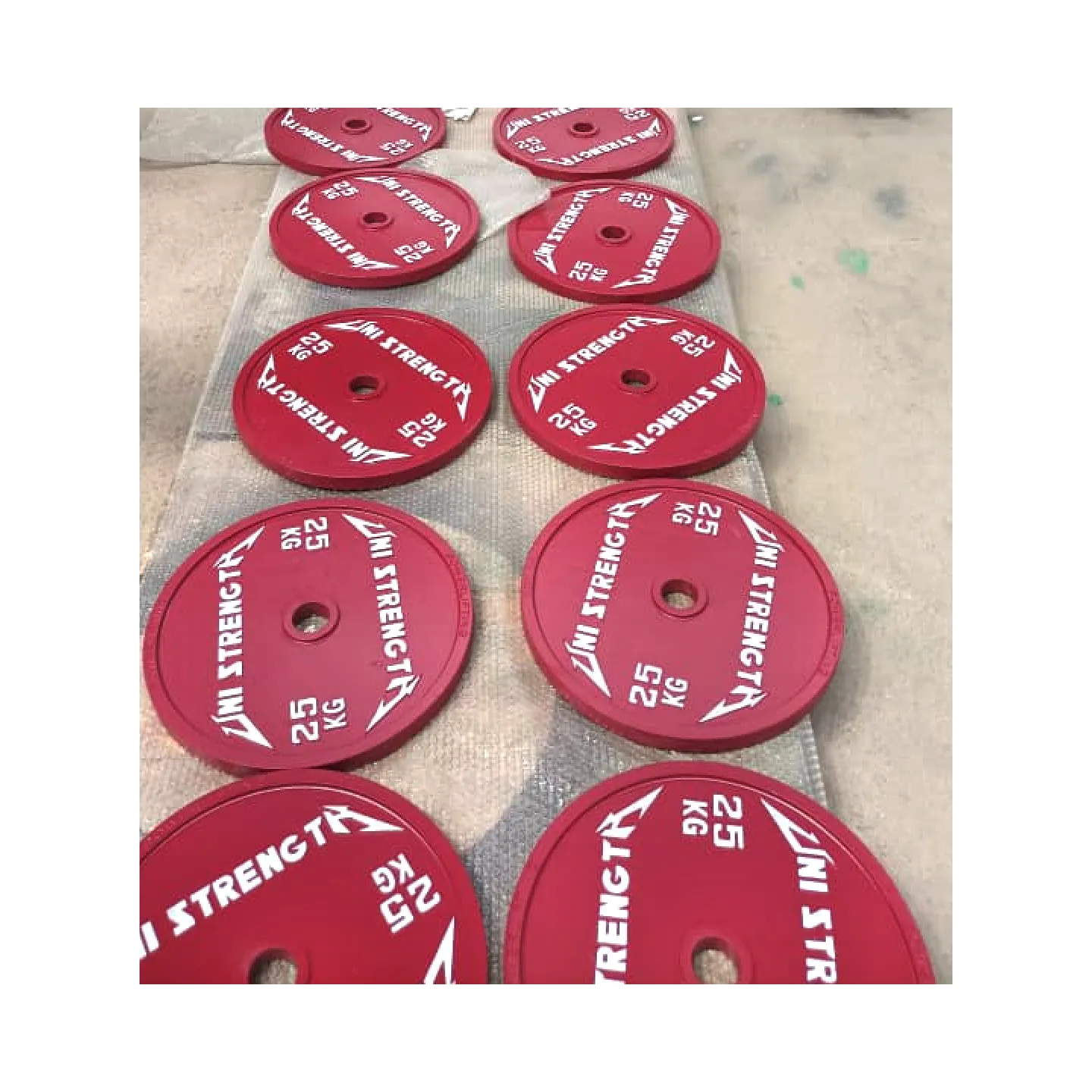 359 kg UF Calibrated Plates Set - view 2
