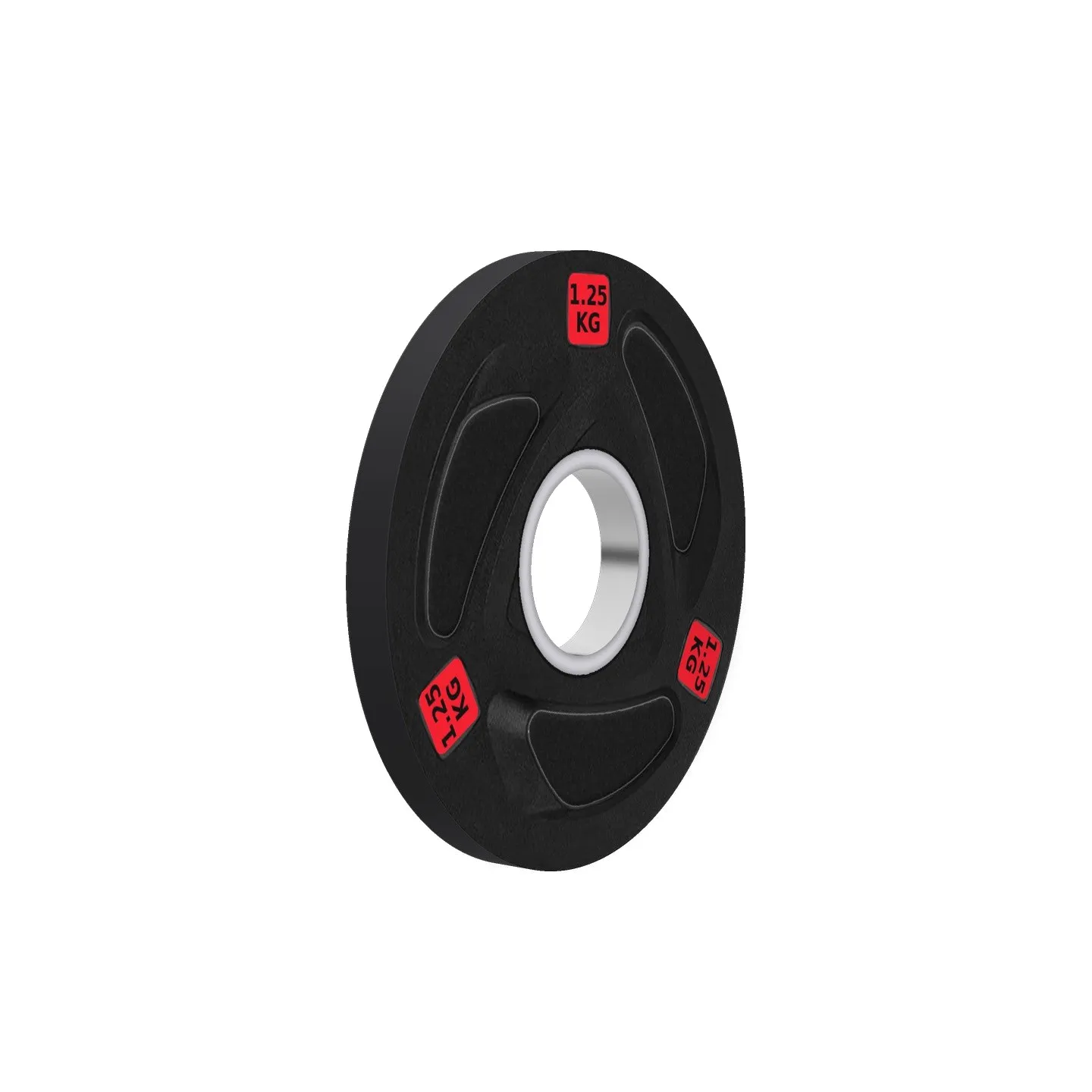 Olympic Weight Training Rubber Plates - view 3