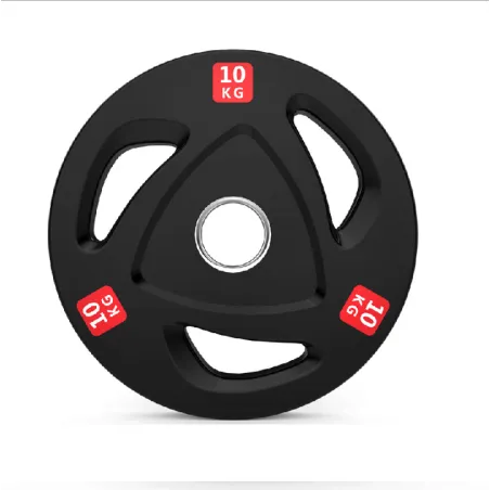 Olympia-Hantelscheiben 50 mm mit Gummiüberzug - Set 267,5 kg - Ansicht 2