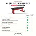 Panca pesi larga (30 o 35 cm) - UF Power Bench - vista 11
