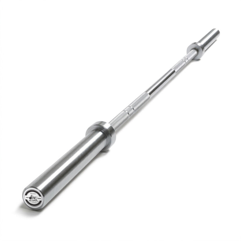 Bilanciere da sollevamento pesi Hélios 20 kg, 28 mm, cromatura dura