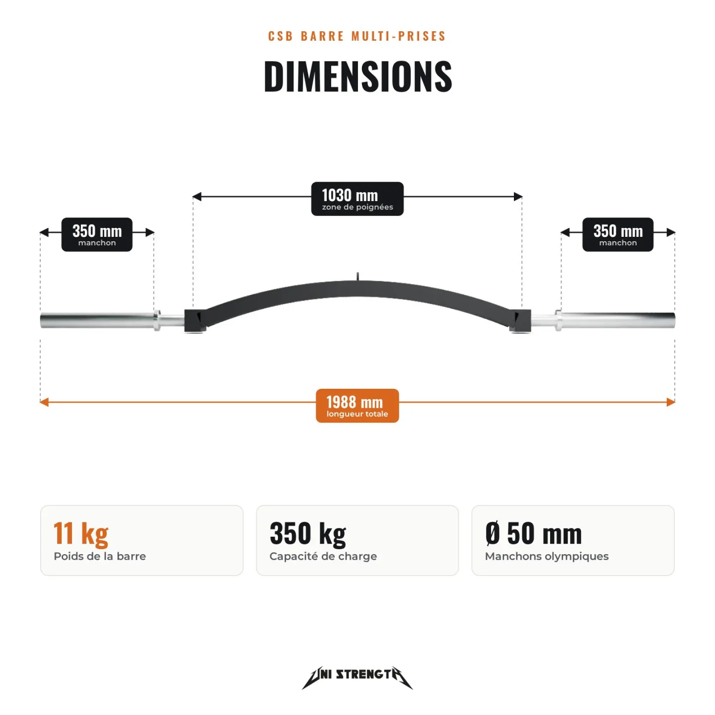 CSB Barre - Multi Grip - vue 3