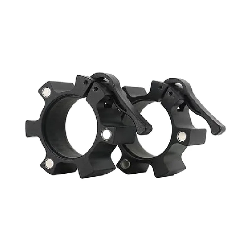 Colliers de serrage aluminium 50 mm aimantés, la paire