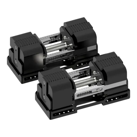Mancuernas regulables Titan 60 - Par 100% acero hasta 60 kg