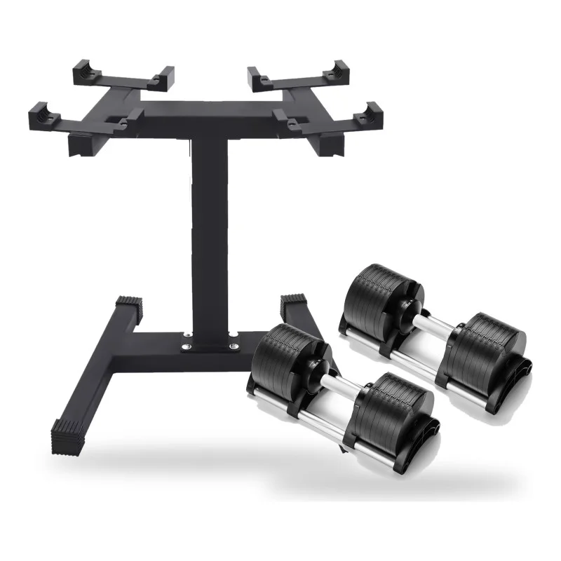 Pack haltères réglables HR-32 2 à 32 kg avec support