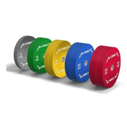 PACK Disques de poids Bumper Plate Multicolor Set 150 kg