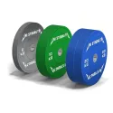 PACK Discos Bumper Plate Multicolor Set 70 kg
