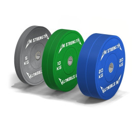 PACK Discos Bumper Plate Multicolor Set 70 kg