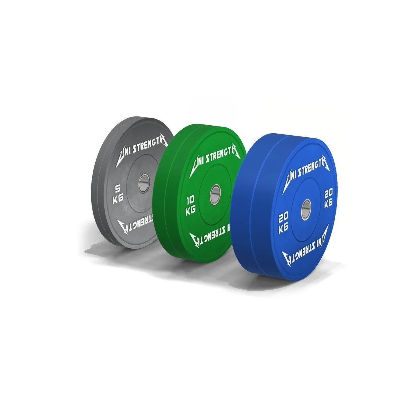 PACK Disques de poids Bumper Plate Multicolor Set 70 kg