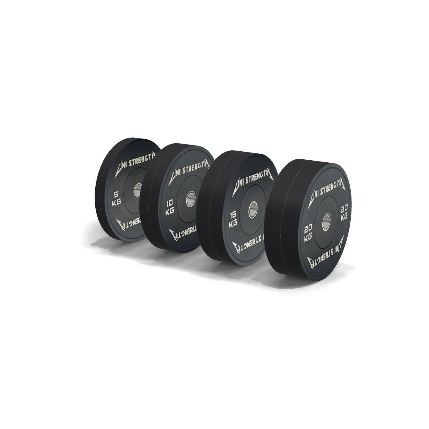Pack Bumper Plates, Set de Bumpers de 100kg