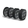 Pack disques bumper noirs 100 kg Uni Strength