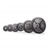 Set disques olympiques en fonte 107,5 kg