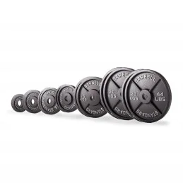 Cast iron Olympic plate set 147.5 kg