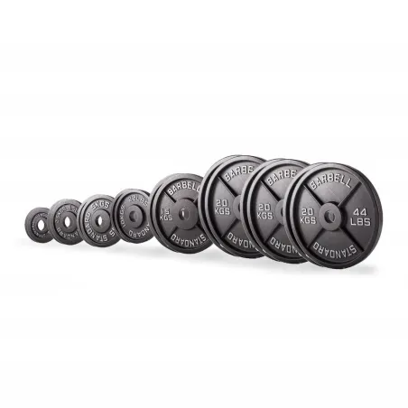 Legacy Olympic Cast Iron Weight Plate Set 187.5 kg