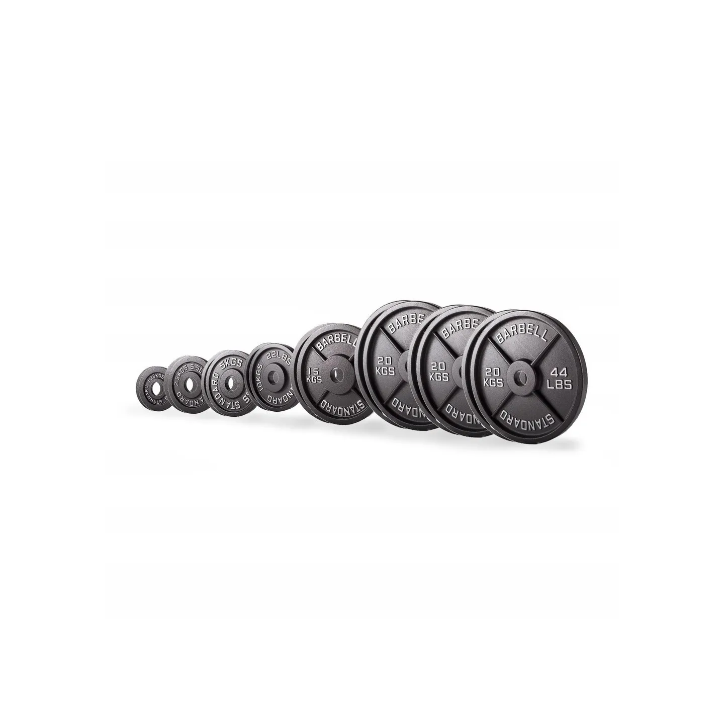 Pack disques olympiques en fonte 187,5 kg Legacy