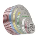 Set 257.5 kg UF Disques calibrés - Chromés