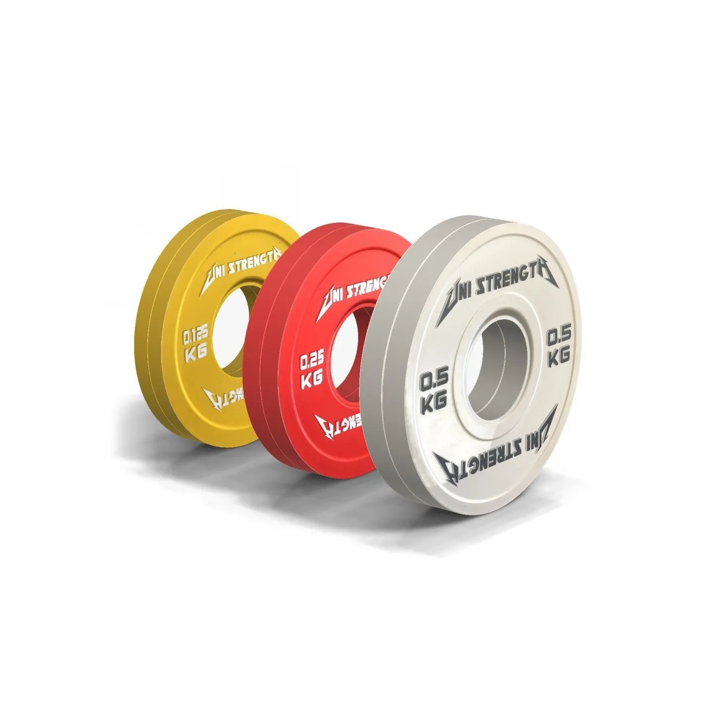 Pack Poids Olympiques de Précision 1,75 kg | 3 Paires 0,125 à 0,50 kg | ±10 g