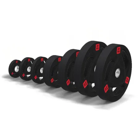 Olympic Rubber Weight Plates 50 mm - 147.5 kg Set