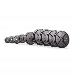 Cast iron Olympic plate set 227.5 kg