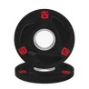 Disco olímpico de goma 1,25 kg, vista frontal