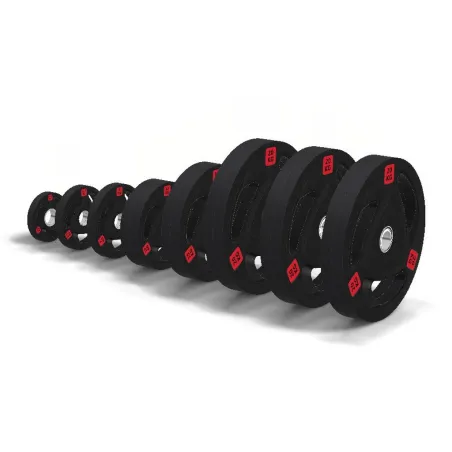 Olympic Rubber Weight Plates 50 mm - 187.5 kg Set