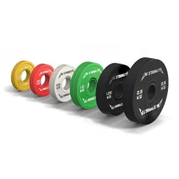 Pack dischi olimpici di precisione 11,25 kg Uni Strength