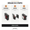 Set Extension 4 Visses | Pour Haltères Réglables Acier, Étape 2 (38 à 65 kg) - vue 7
