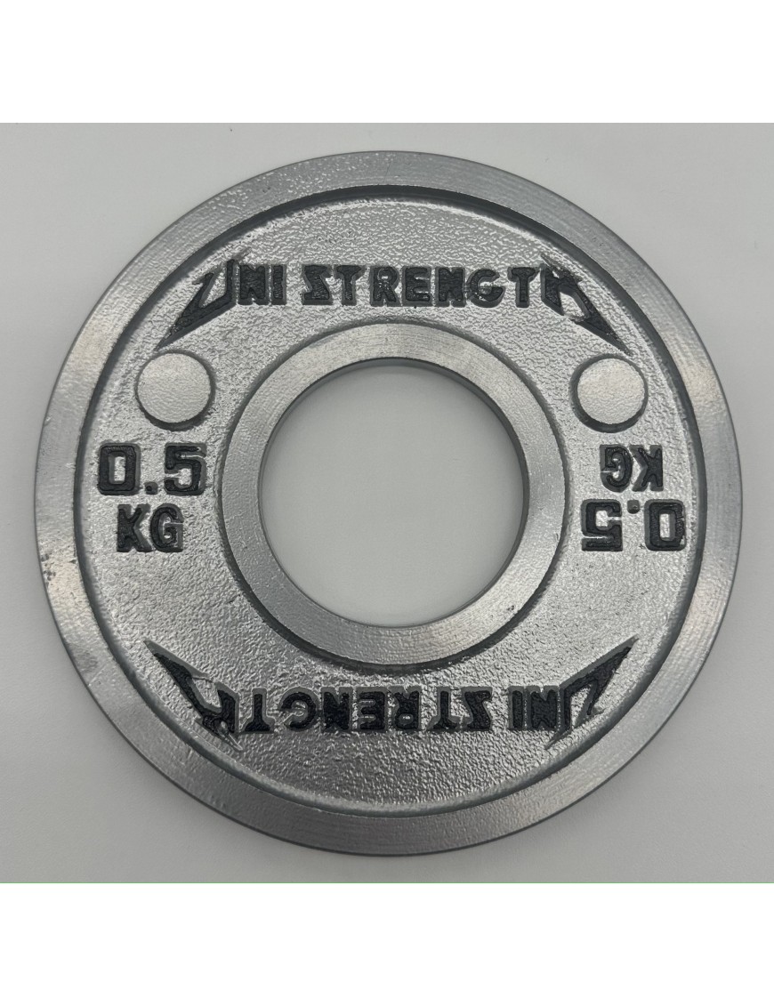 Placas Calibradas UF de 0.5 kg (x2)