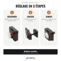 Pack Haltères Réglables 100 % Acier – 4 à 36 kg + Barre Réglable HRBD - vue 5