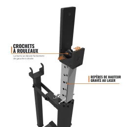 Combo Rack Powerlifting abordable – Squat & Développé Couché