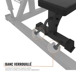 Combo Rack Powerlifting abordable – Squat & Développé Couché