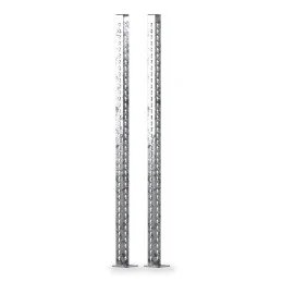 Montants rack CS-1 204 cm perçage compatibilité noir