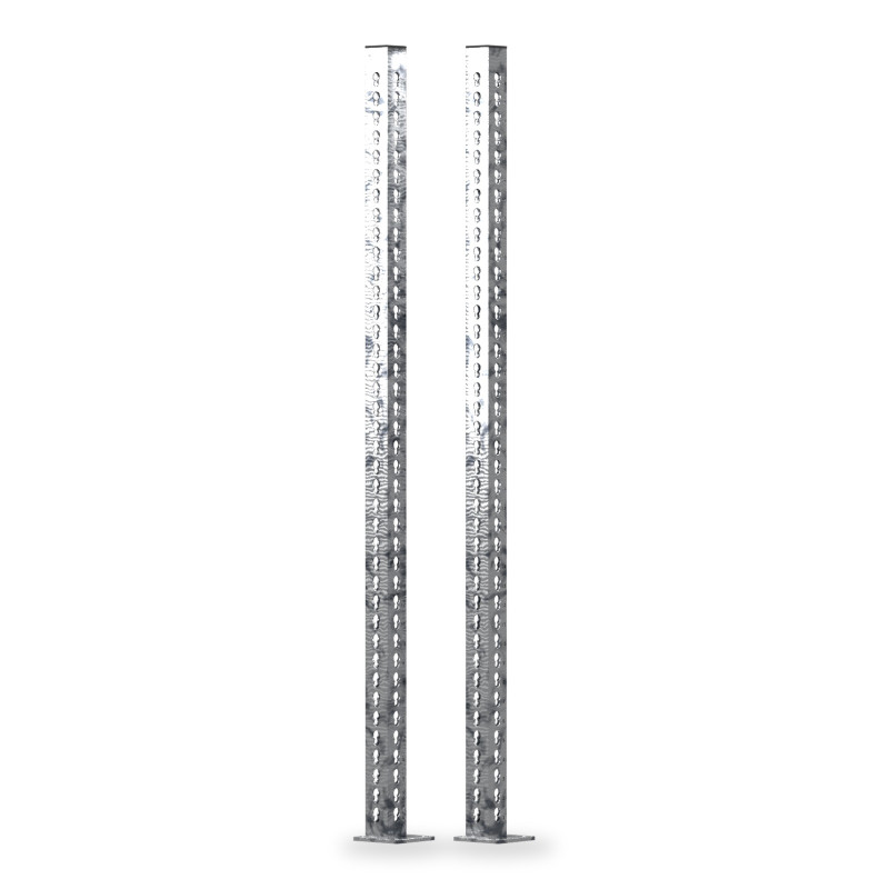 Montants rack CS-1 204 cm perçage compatibilité noir