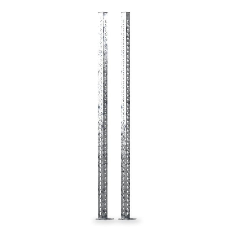 Montants rack CS-1 204 cm perçage compatibilité noir