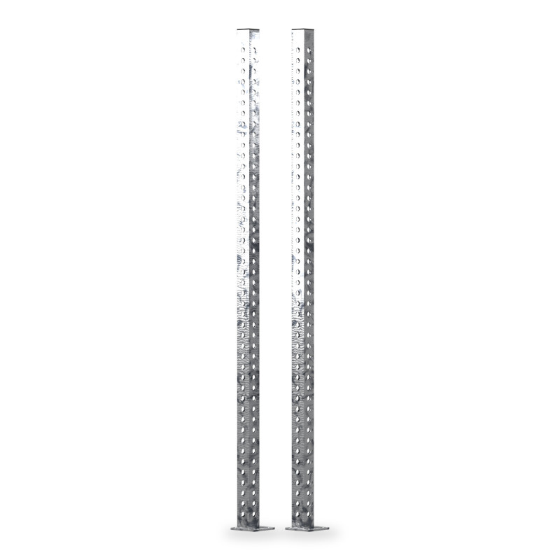 Montants rack CS-1 204 cm perçage compatibilité noir