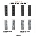 CS-1 Set 2 postes para rack 75 x 75 mm, 204 o 236 cm - vista 20