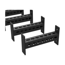Travesaños rack CS-1 76 cm perforación compatibilidad negro