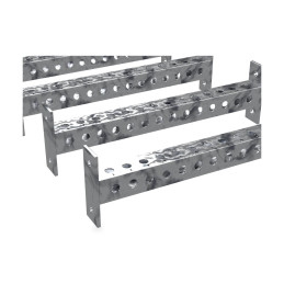 Travesaños rack CS-1 76 cm perforación compatibilidad negro
