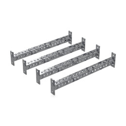 Travesaños rack CS-1 76 cm perforación compatibilidad negro