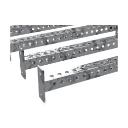 Travesaños rack CS-1 76 cm perforación compatibilidad negro