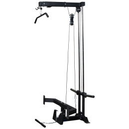 CS-1 high and low pulley with rear stabilizer