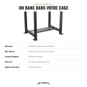 CS-1 asiento utilitario Power Rack - vista 8